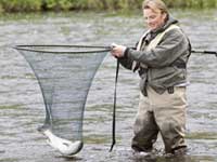 Scottish Salmon Trout River spey fishing