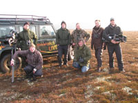 Film crews at Strathspey Estate